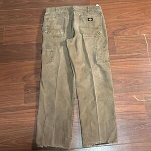Y2K Dickies Carpenter Brown Pants Size Mens‎ 38 x 30